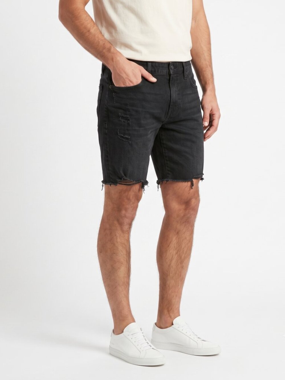*American Eagle Outfitters Next Level Airflex Black Jean Shorts